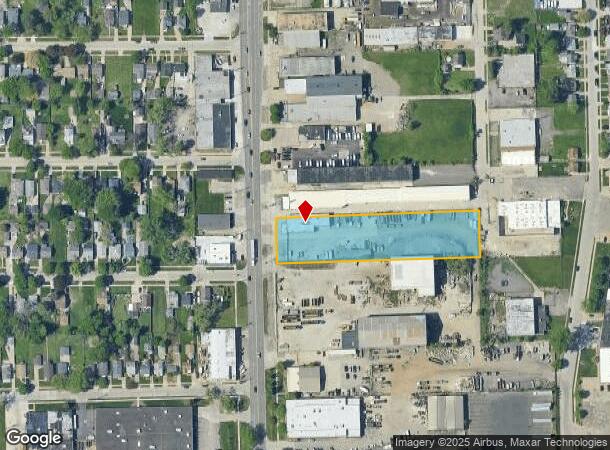 22718 Hoover Rd, Warren, MI Parcel Map