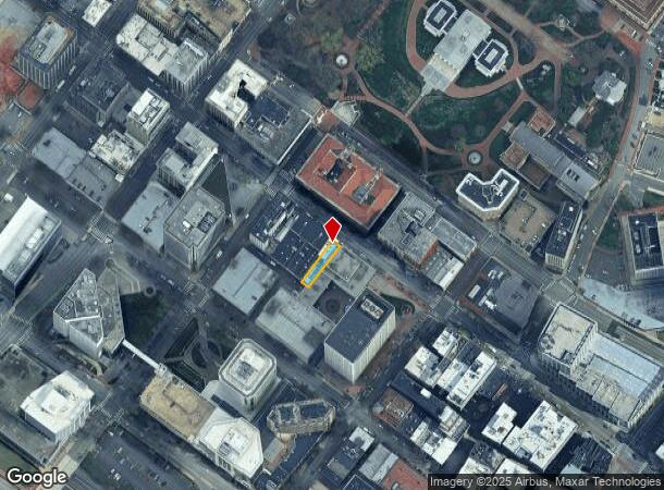  1015 E Main St, Richmond, VA Parcel Map