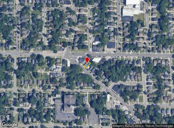 1216 Kalamazoo Ave Se, Grand Rapids, MI Parcel Map