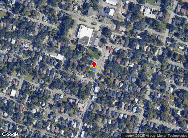  1023 E 37Th St, Savannah, GA Parcel Map