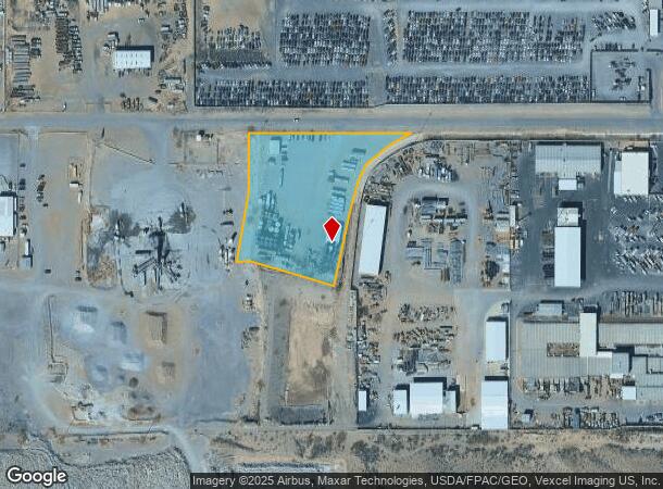  400 Valley Chili Rd, Anthony, TX Parcel Map