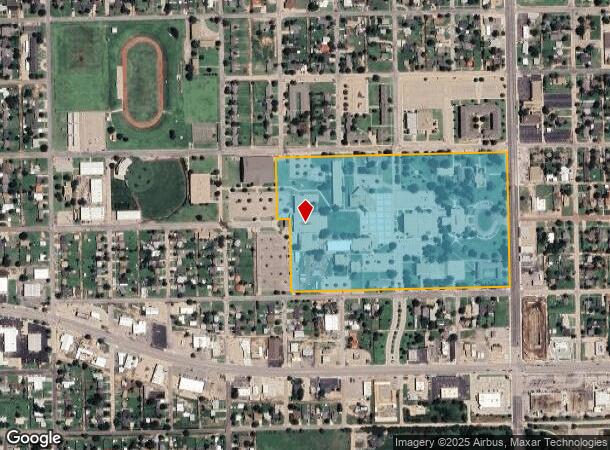  1900 W 7Th St, Plainview, TX Parcel Map