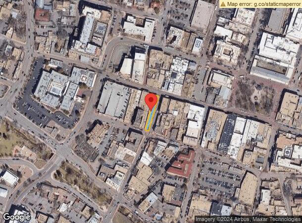  200 W San Francisco St, Santa Fe, NM Parcel Map