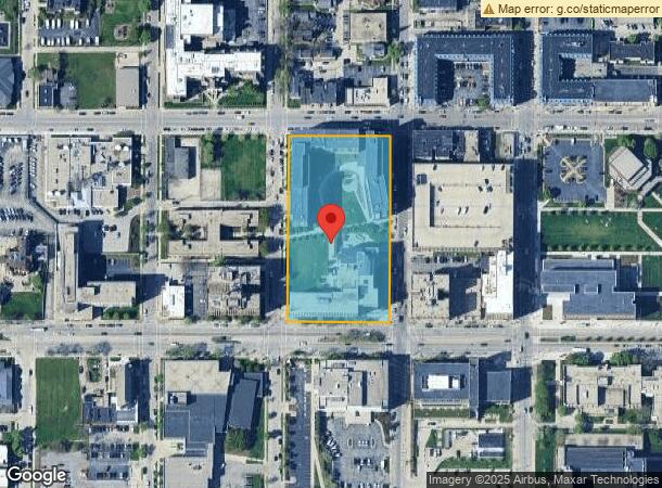  721 N 17Th St, Milwaukee, WI Parcel Map