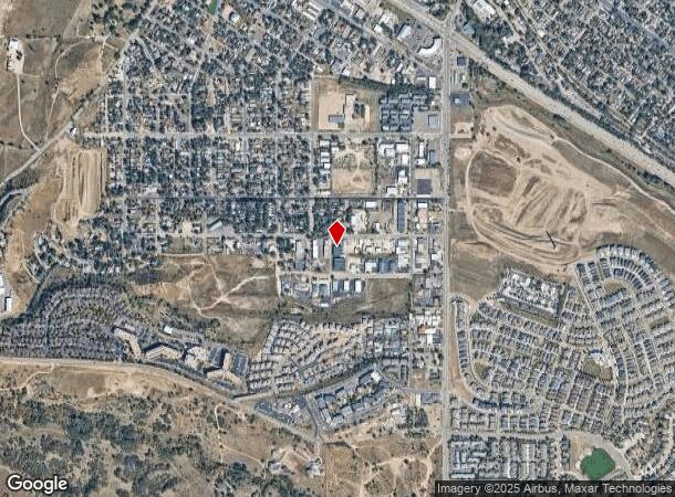  2275 Busch Ave, Colorado Springs, CO Parcel Map