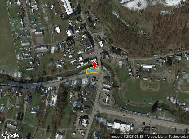  6113 Main St, Jane Lew, WV Parcel Map
