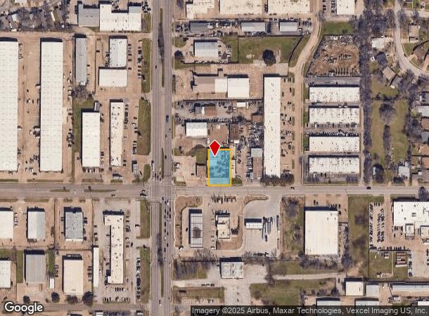  3411 Conflans Rd, Irving, TX Parcel Map
