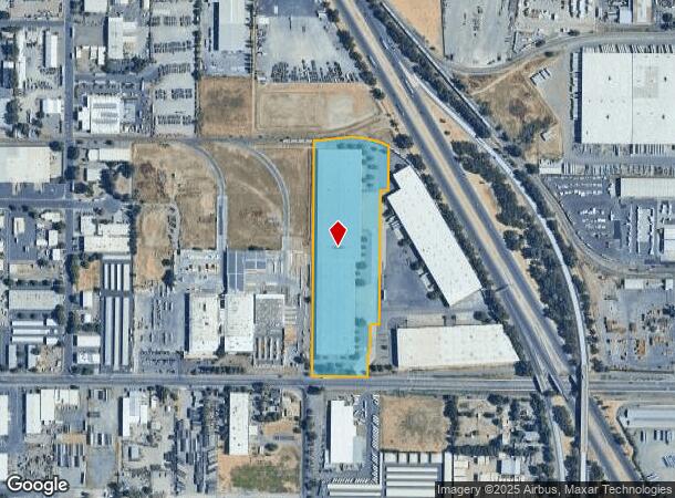  1425 E Beamer St, Woodland, CA Parcel Map