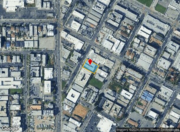  916 S Carondelet St, Los Angeles, CA Parcel Map