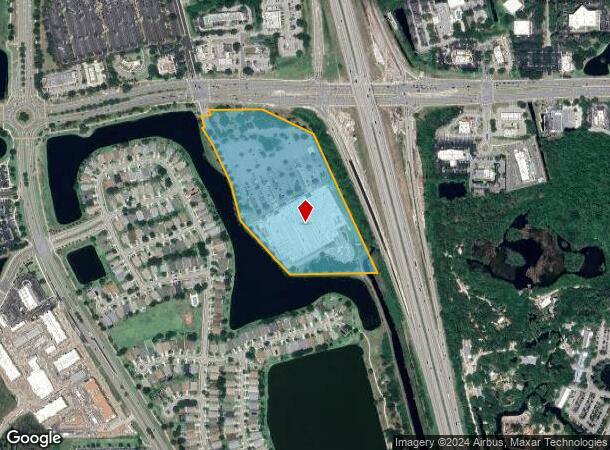  8455 N Wickham Rd, Melbourne, FL Parcel Map