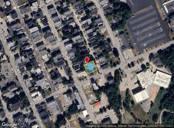  151 Horton St, Lewiston, ME Parcel Map