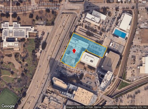 6070 N Central Expy, Dallas, TX Parcel Map