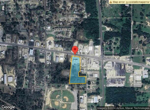  1006 Broadway Ave, Gladewater, TX Parcel Map