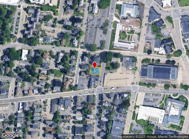  43 Lancaster St, Worcester, MA Parcel Map