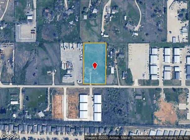 17539 Matany Rd, Justin, TX Parcel Map