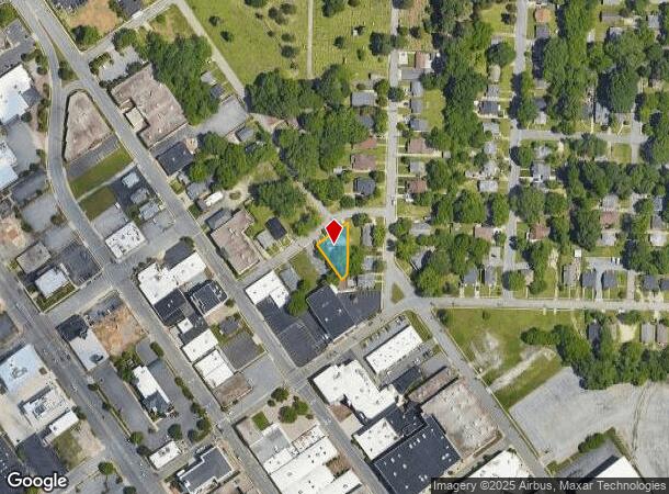  316 Monroe Pl, High Point, NC Parcel Map