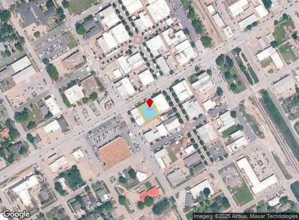 213 W Ennis Ave, Ennis, TX Parcel Map