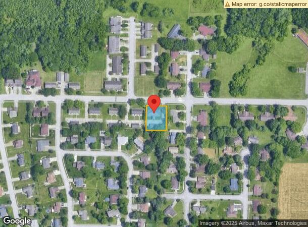  3003 W Sunset Dr, Carbondale, IL Parcel Map