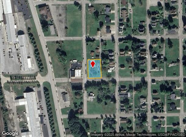  501 Darr Ave, Farrell, PA Parcel Map