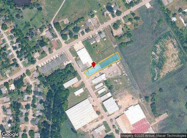 2414 N Preston St, Ennis, TX Parcel Map
