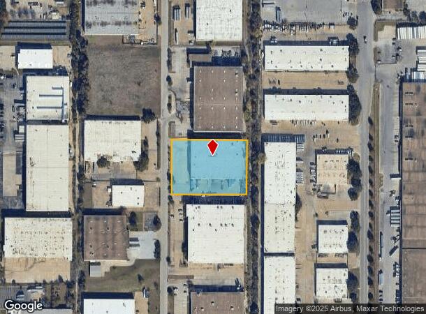  700 107Th St, Arlington, TX Parcel Map