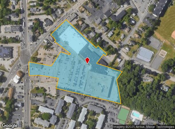  35 Pleasant St, South Weymouth, MA Parcel Map