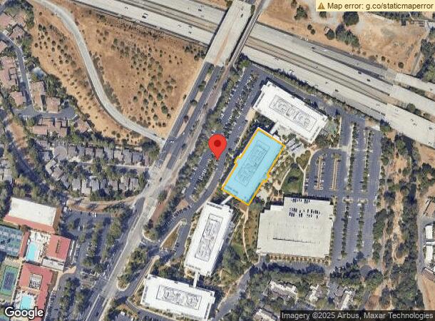  121 Albright Way, Los Gatos, CA Parcel Map