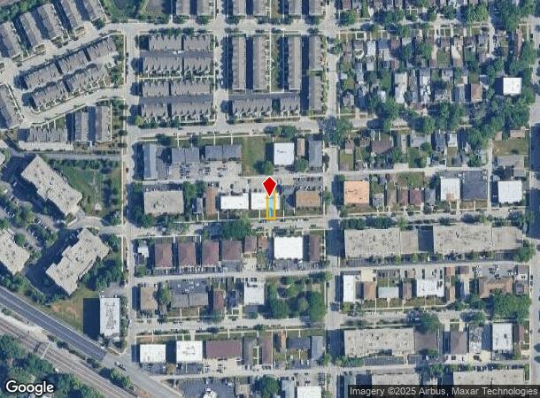 1272 E Washington St, Des Plaines, IL Parcel Map
