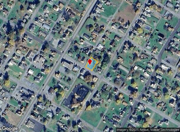 527 Sturdevant St, Lock Haven, PA Parcel Map