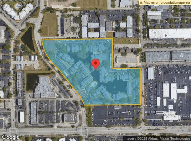  3800 Central Ave, Fort Myers, FL Parcel Map