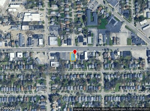  1833 W Sylvania Ave, Toledo, OH Parcel Map