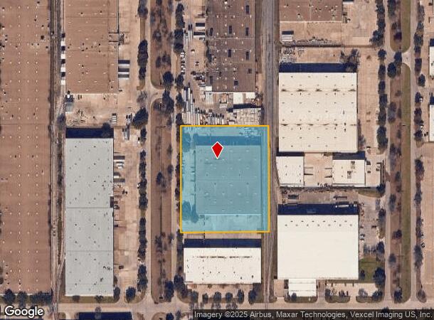 2075 Mcdaniel Dr, Carrollton, TX Parcel Map