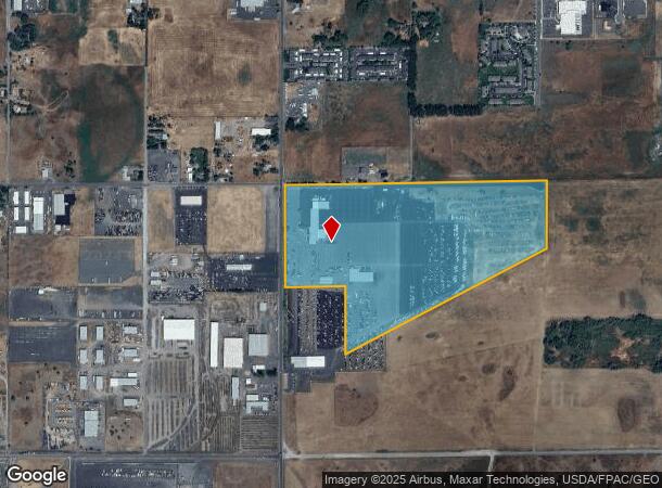  2215 S Hayford Rd, Spokane, WA Parcel Map