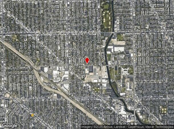  3006 N Ridgeway Ave, Chicago, IL Parcel Map