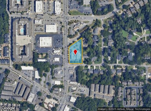  4535 Roswell Rd, Atlanta, GA Parcel Map