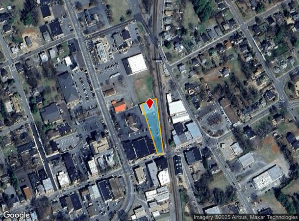 119 N Madison Rd, Orange, VA Parcel Map