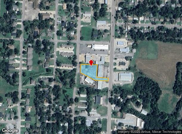 1611 N Center St, Bonham, TX Parcel Map