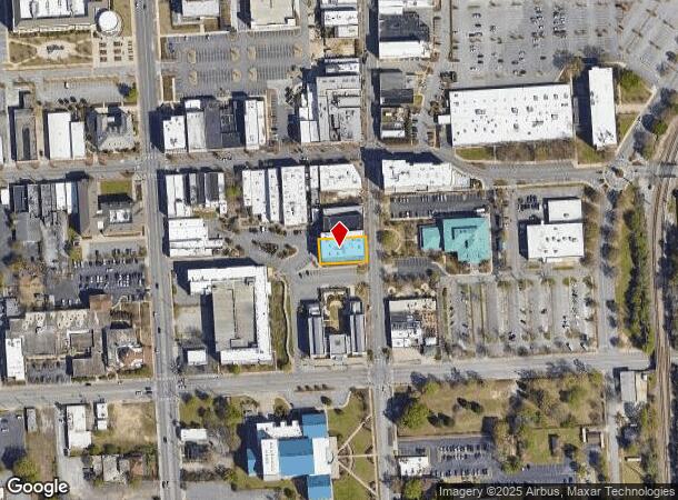  135 S Dargan St, Florence, SC Parcel Map