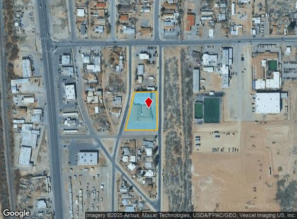 6809 Third St, Canutillo, TX Parcel Map