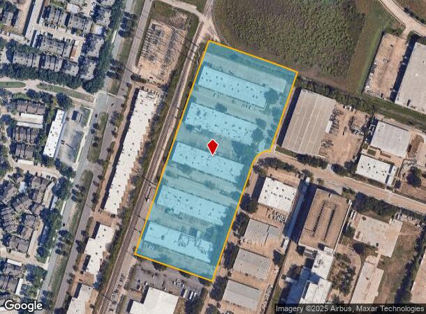  8000 El Rio St, Houston, TX Parcel Map