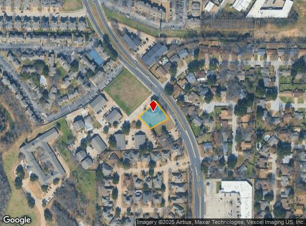 2204 Park Springs Blvd, Arlington, TX Parcel Map