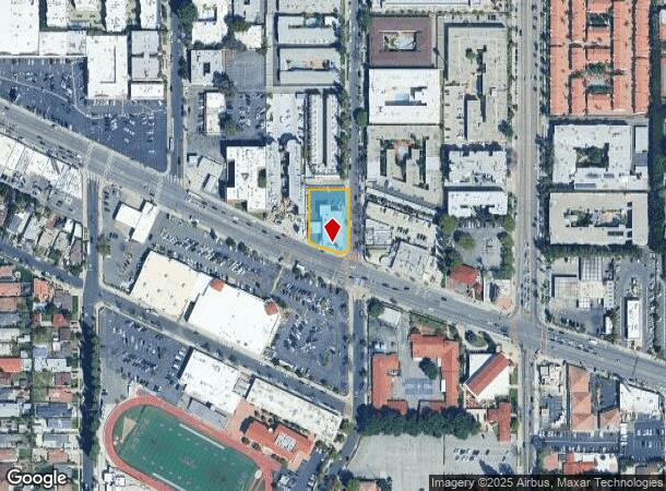  17801 Ventura Blvd, Encino, CA Parcel Map