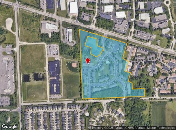 27010 Meadowood Dr, Wixom, MI Parcel Map