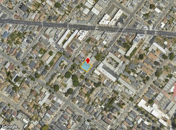  1701 27Th Ave, Oakland, CA Parcel Map