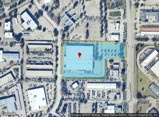 1221 Coit Rd, Plano, TX Parcel Map