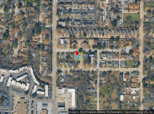  2408 Garden Park Ct, Arlington, TX Parcel Map