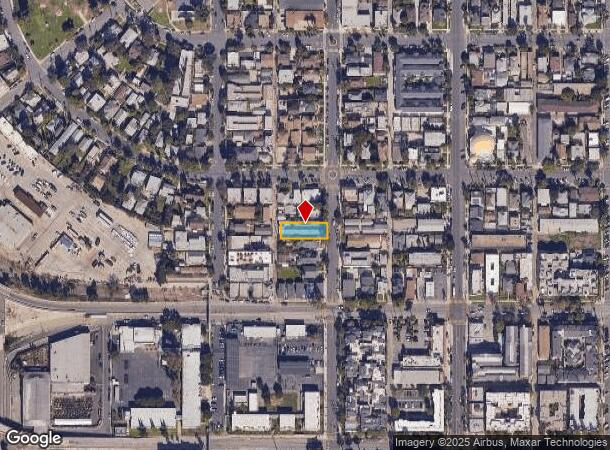  733 Daisy Ave, Long Beach, CA Parcel Map