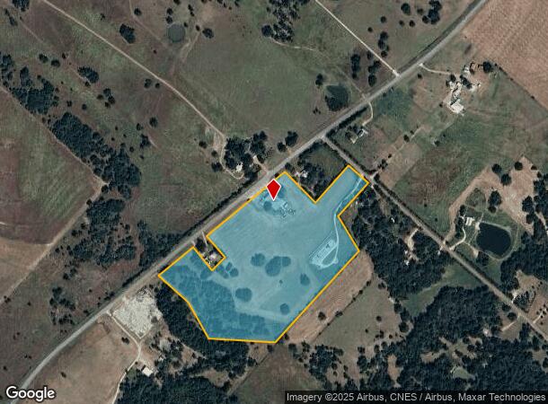 9014 Fm 2145, Ledbetter, TX Parcel Map