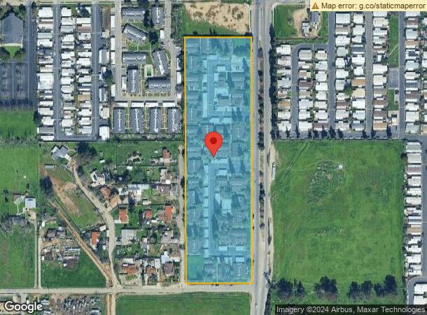  1665 N Marks Ave, Fresno, CA Parcel Map