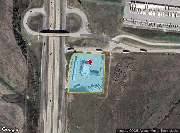 2040 N Stemmons St, Sanger, TX Parcel Map
